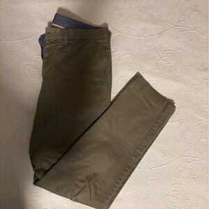J. Crew 770 Chinos 31x32 Light Green